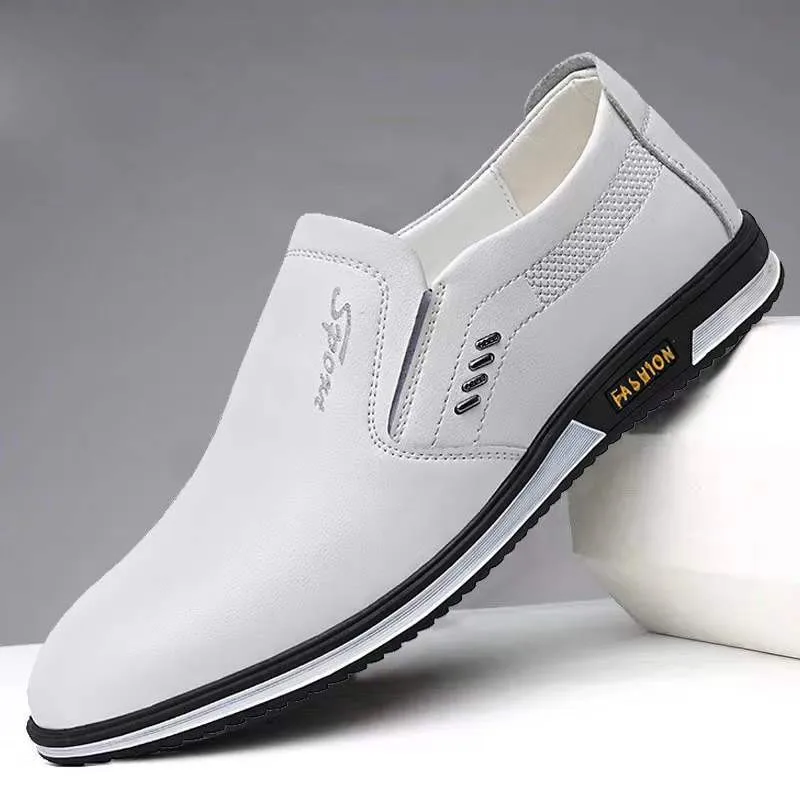 Luxus männer Leder Schuhe Bequeme Halbschuhe Slip auf Männlichen Mokassins Nicht Slip Fahren Schuhe Hohe Qualität Männer Schuhe Plus größe