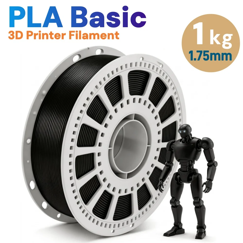 PLA Filament 1,75mm 1KG 3D-Drucker Filament Basis-PLA 3D-Druck Filament FDM 3D-Drucker Verbrauchsmaterialien EU REACH Image