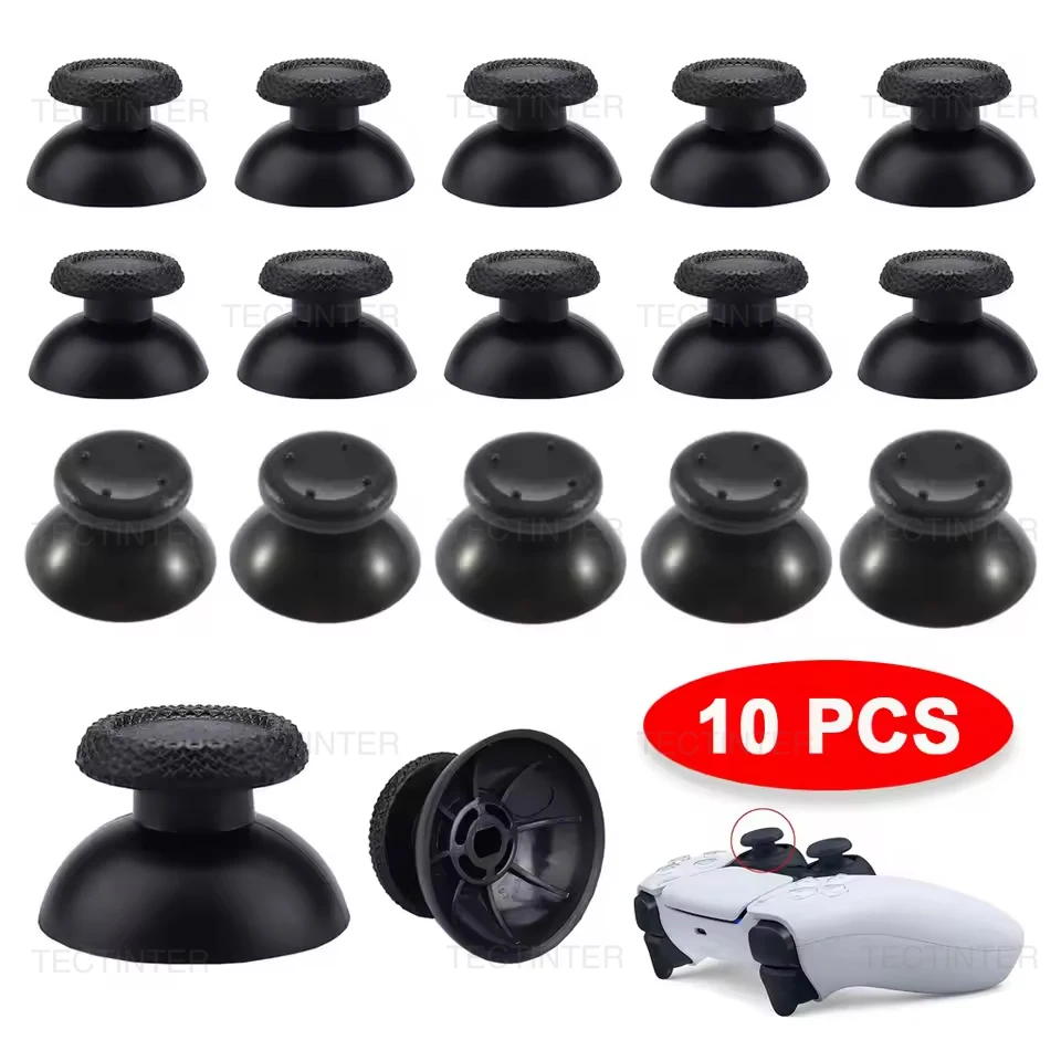 10PCS Replacement ThumbSticks for PS5/PS4/PS3/PS2 Controller Analog Joystick Caps Repair Parts for XBOX ONE & XBOX Series X S