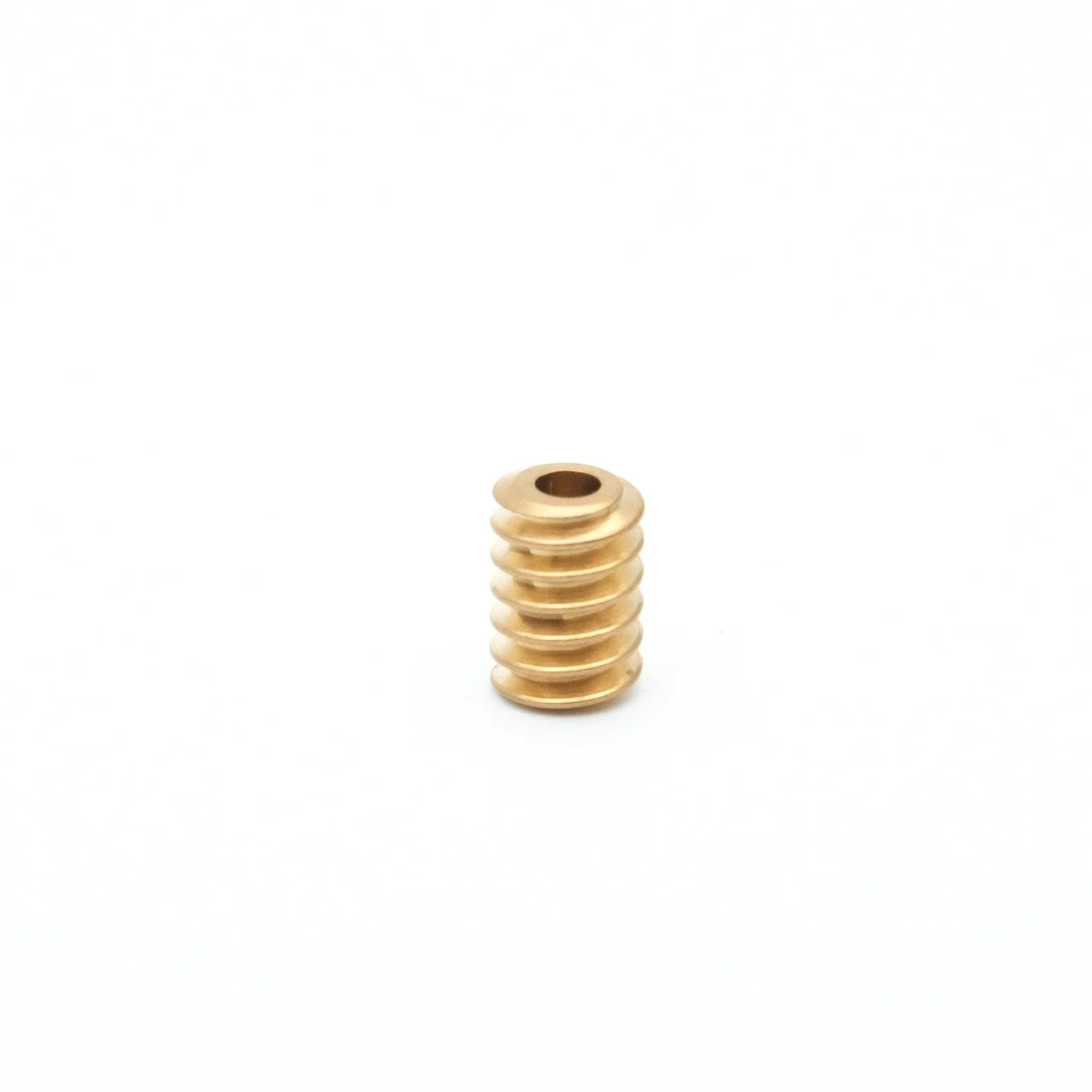 3 Stück 0,5 m Messing-Schneckenradgetriebe, 2 Größen mit Stufenloch 6×10×2 und 7,54×14×3 mm, DC-Motor-Untersetzungsgetriebe