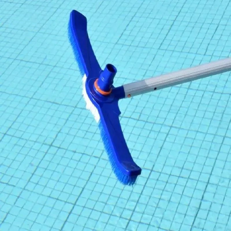 Tête d'aspirateur de piscine avec adaptateur tourbillonnant, outil de nettoyage de piscine de 20 pouces, outil de nettoyage de piscine pour le nettoyage de la piscine