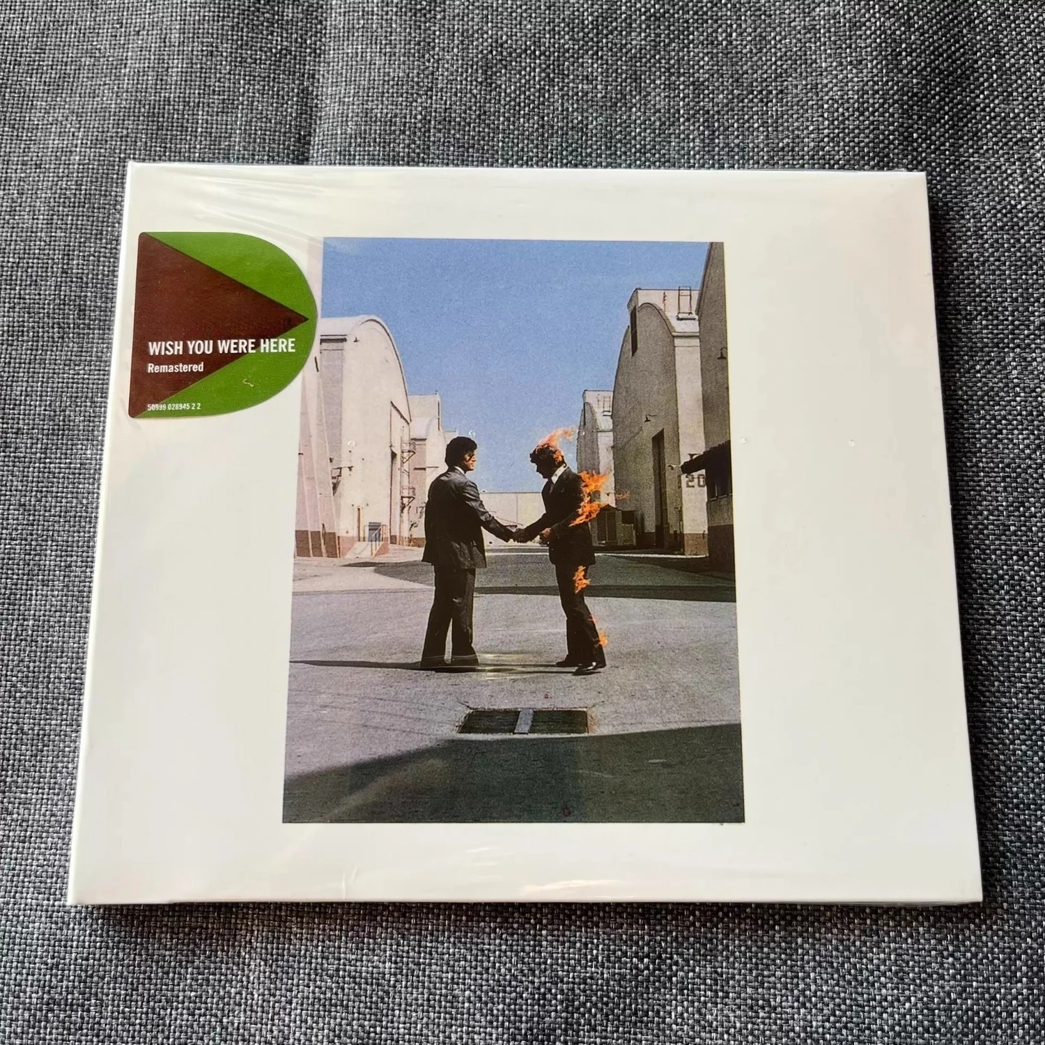 "Wish You Were Here" Psychedelic Rock Remastered Musik-CD Klassisches Surrealistisches Kunstcover Retro Sammler-Schallplatte Image