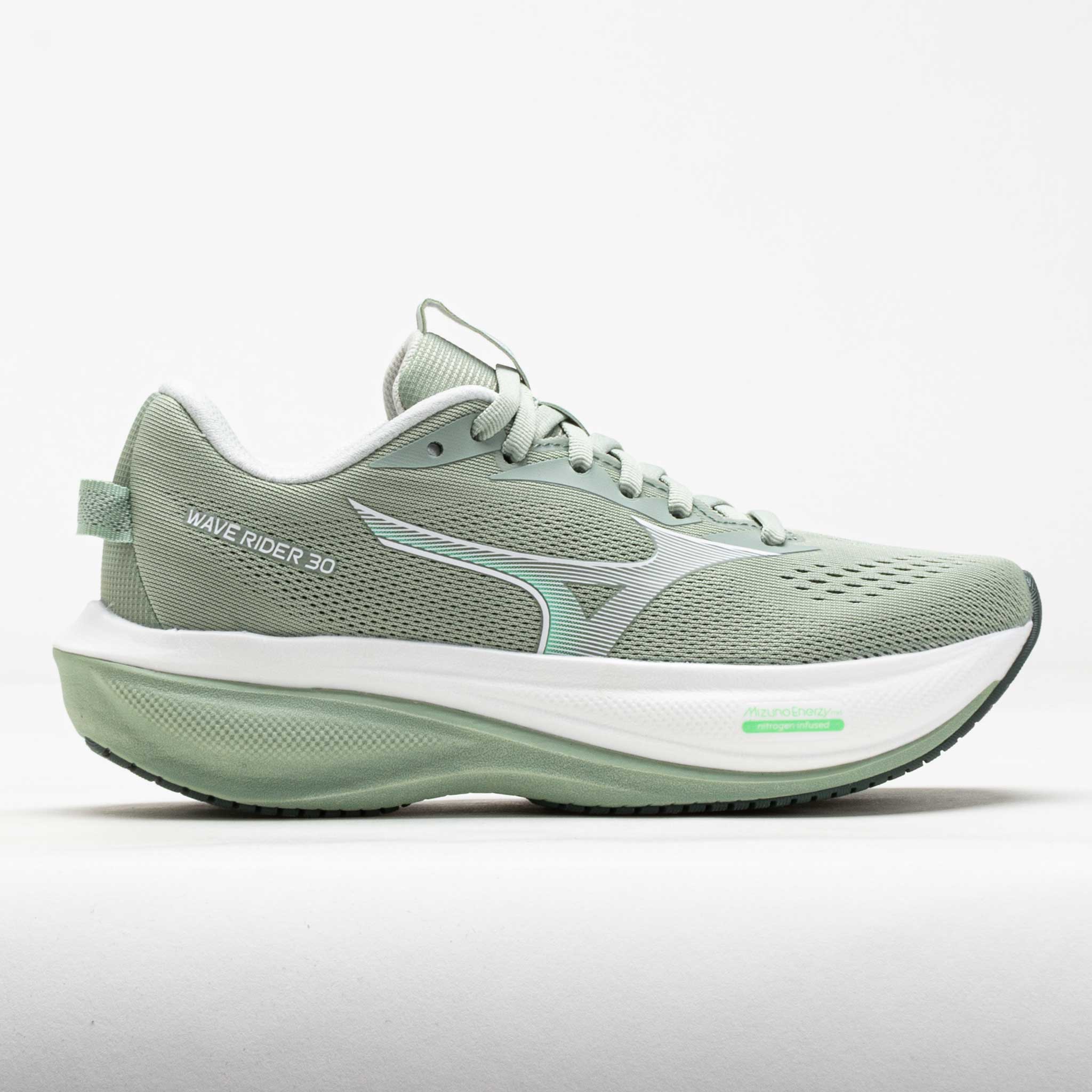 Mizuno Wave Rider 30 Women's Running Shoes Balsam Green/Mentholaed