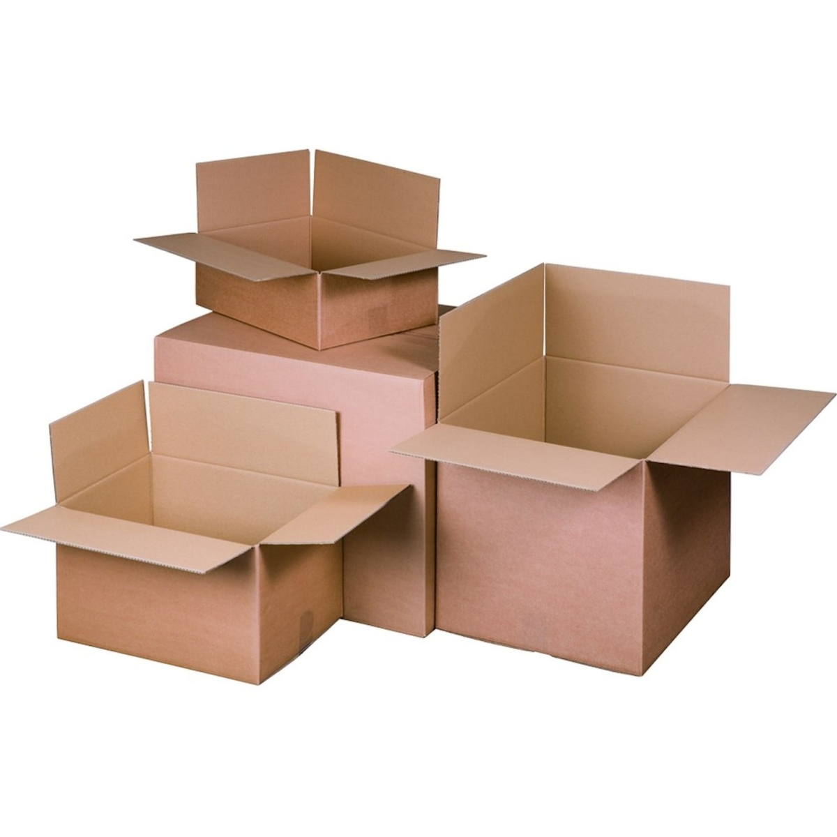 KK Verpackungen 100 x Faltkarton 430 x 310 x 250 mm 1-wellig Image