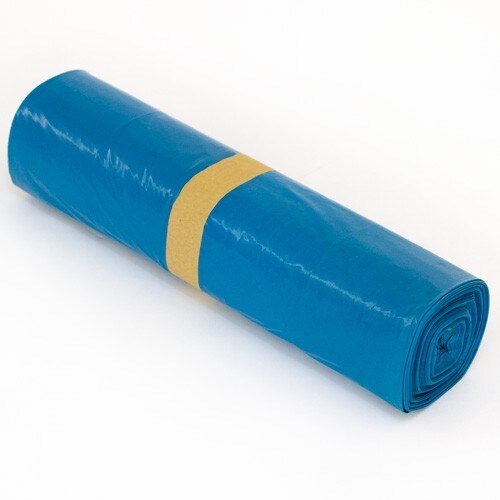 KK Verpackungen 40 x LDPE MÜLLBEUTEL - Müllsäcke 240 Liter BLAU - Abfallsäcke Image