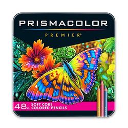 Sanford Prismacolor Premier Colored Pencils, Pack of 48, Multi-Colour