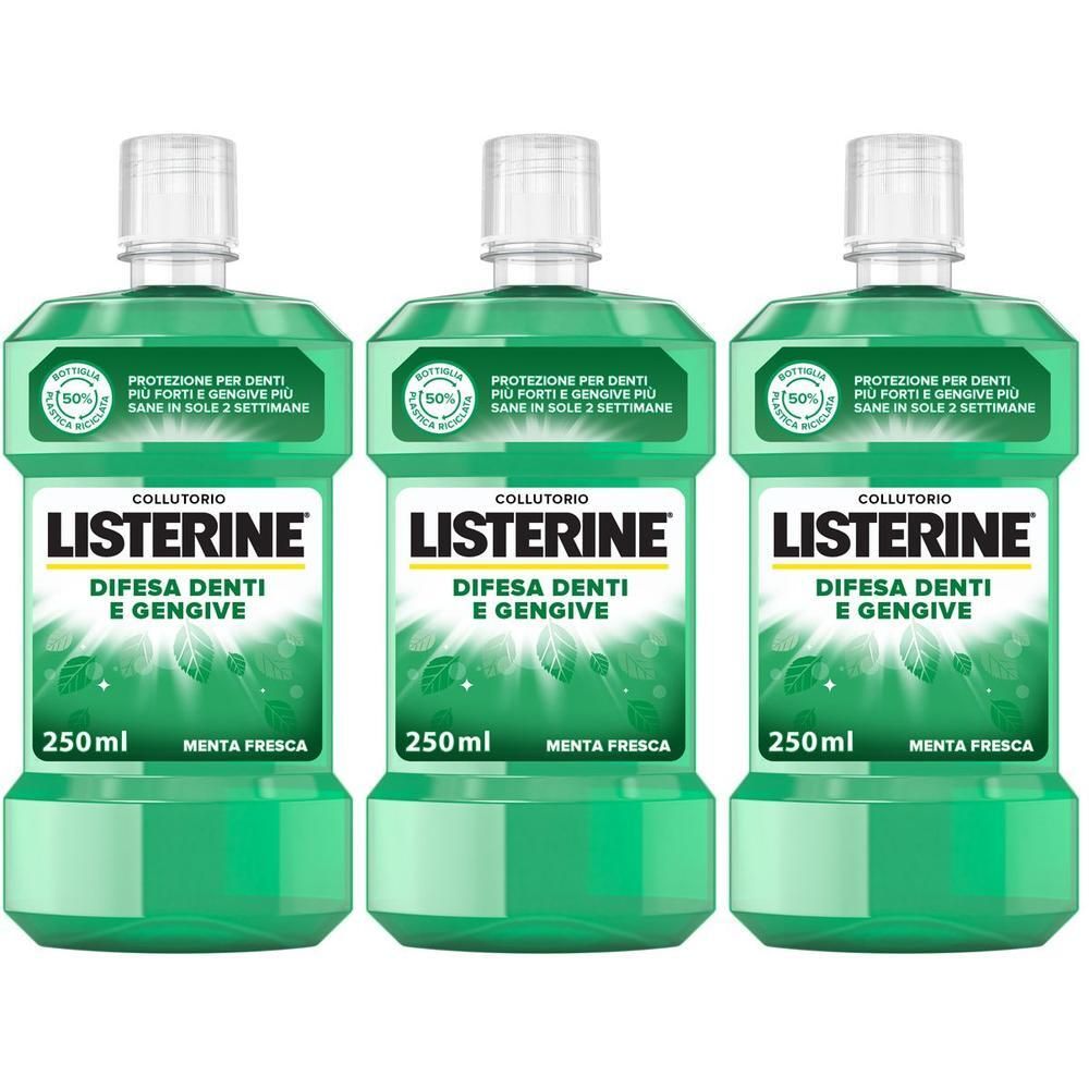 Listerin Difesa Denti e Gengive Collutorio al gusto di Menta per gengi
