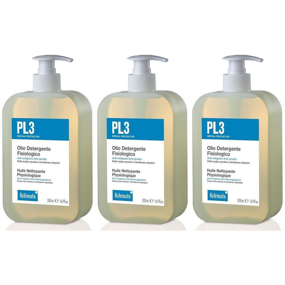 PL3 Olio Detergente Fisiologico 3x500 ml