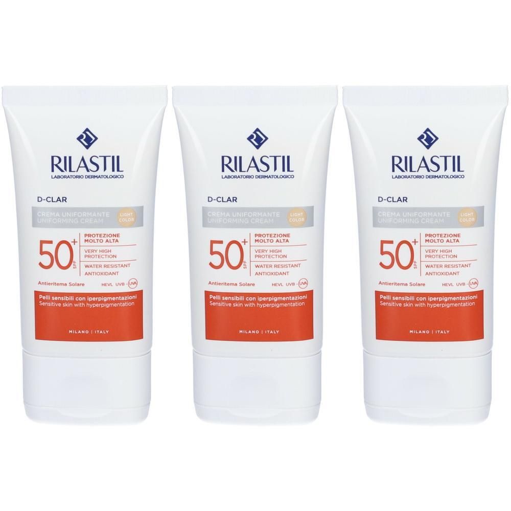 RILASTIL® Sun System D-clar Light Spf 50+ 3x40 ml