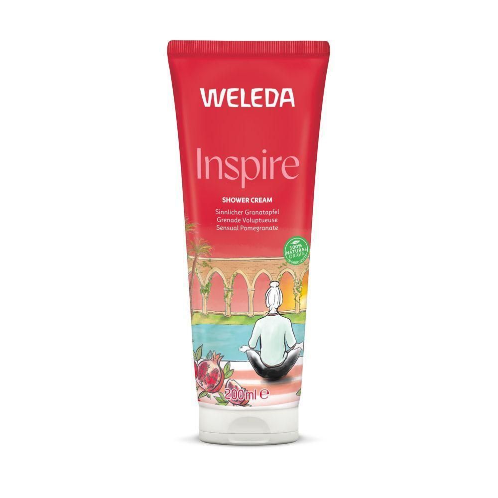 WELEDA Doccia Cremosa Inspire Melograno 4x200 ml