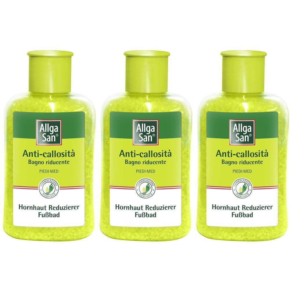 AllgaSan Sali Pediluvio Anticallosità 3x350 g