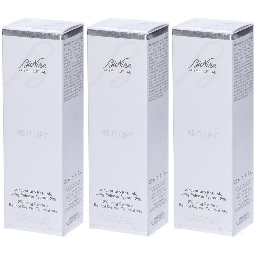 BioNike Reti Lift Concentrato Retinolo Long Release System 3x30 ml