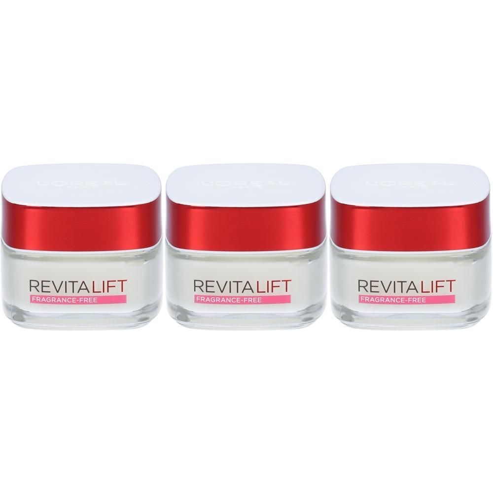 L'Oréal Paris Crema Viso Giorno Fragrance-Free Revitalift, Formula Cle
