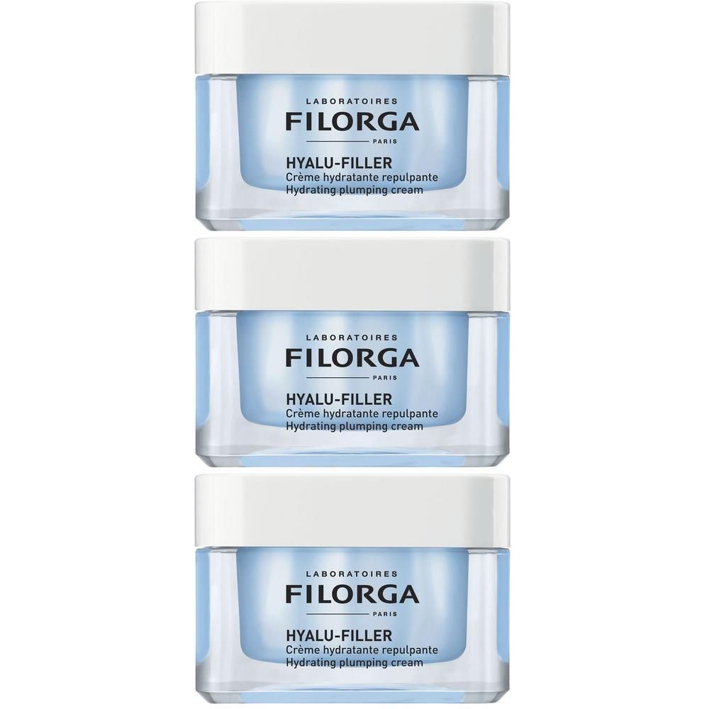 Filorga Hyalu-Filler Crema viso idratante rimpolpante 3x50 ml