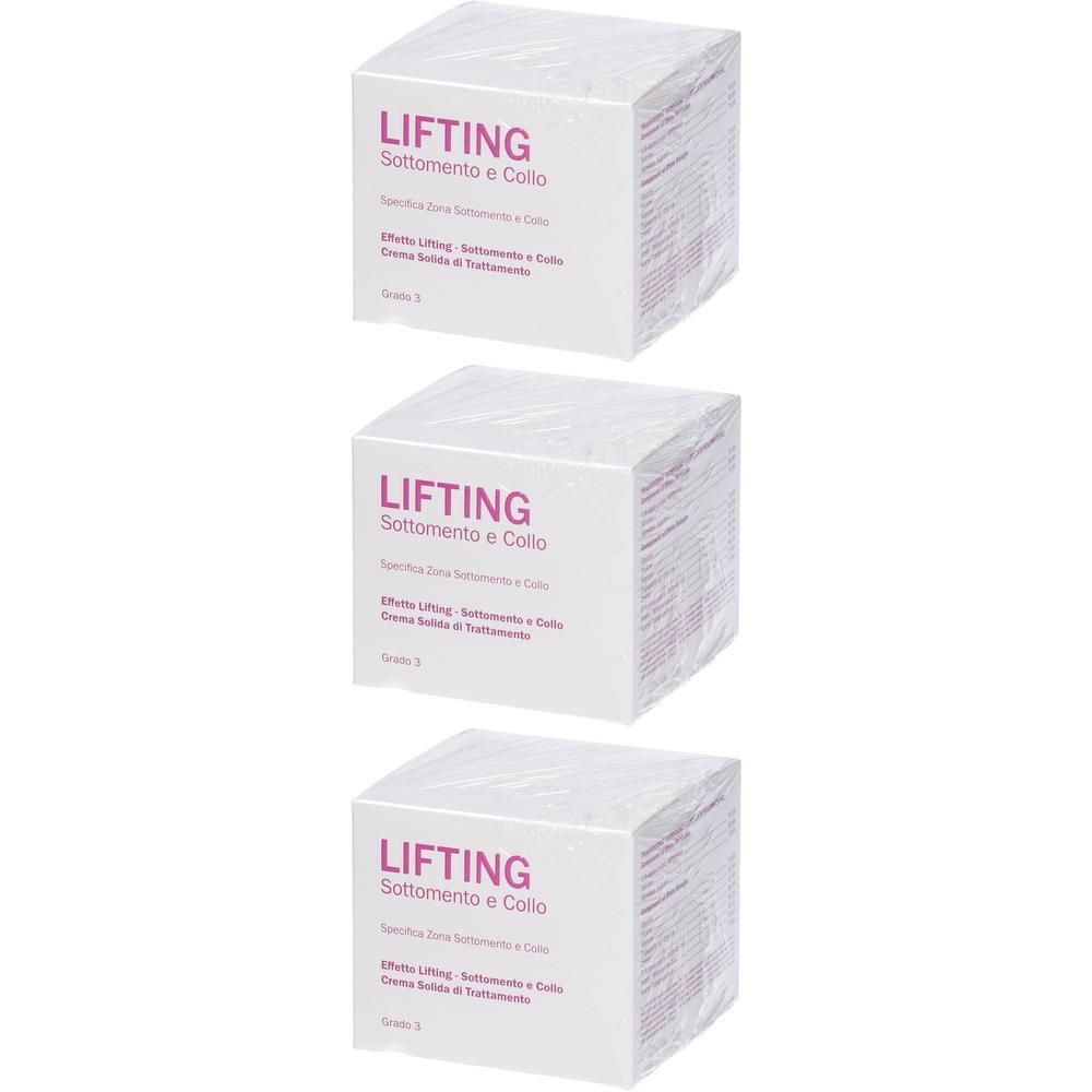 LABO Lifting Crema Solida Sottomento e Collo Effetto Grado 3 3x50 ml