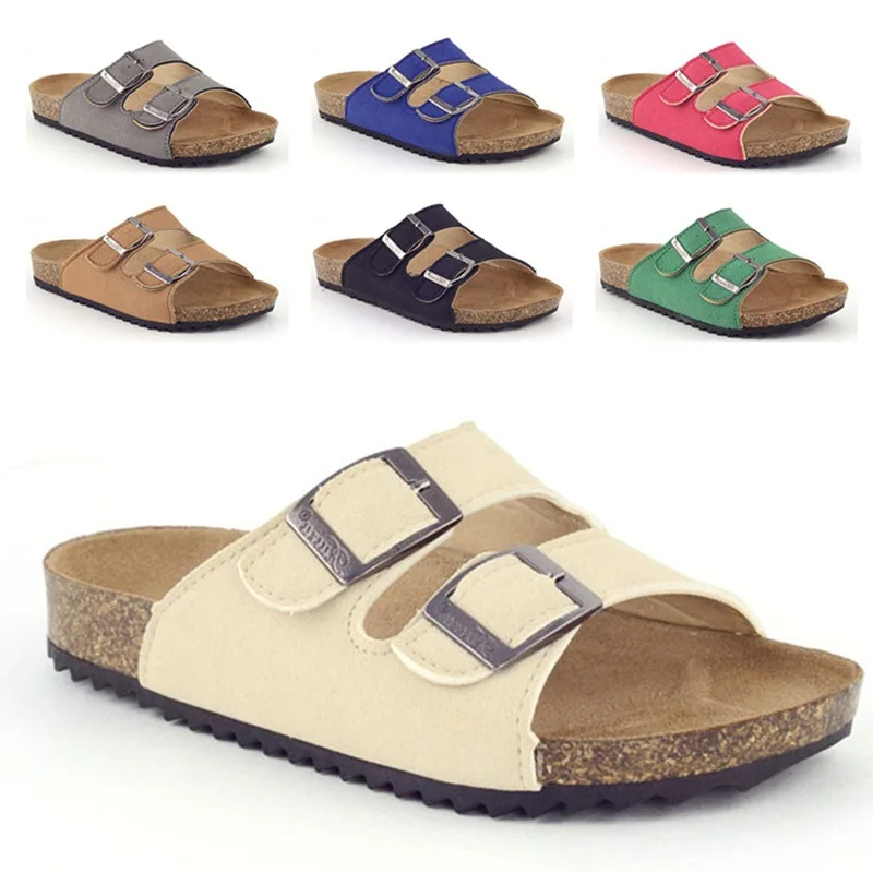 Kinder Kork Hausschuhe Mode Sommer Sandalen Kinder Schuhe Slip On Kind Jungen Mädchen Sandalen