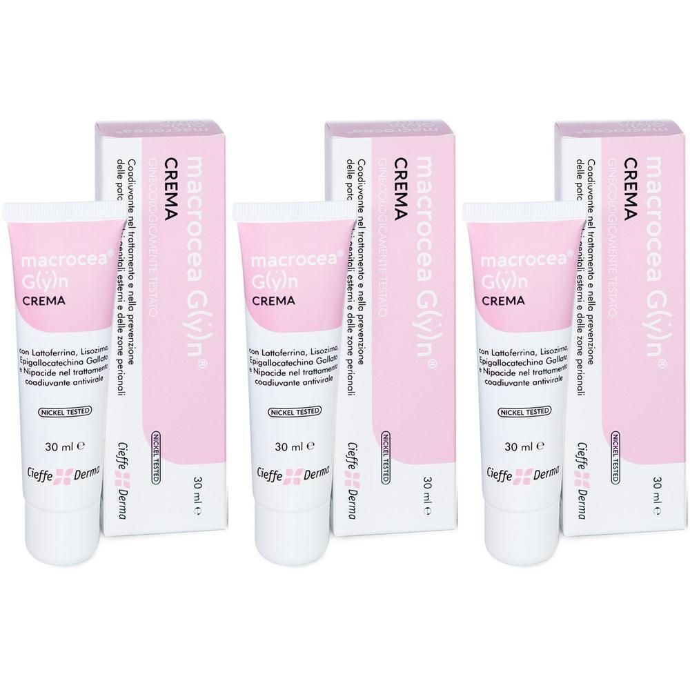 Cieffe Derma Macrocea G(y)n Crema 3x30 ml