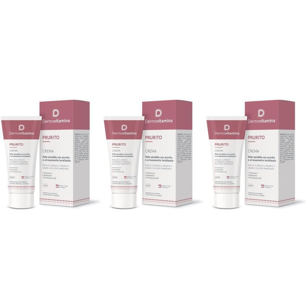 Dermovitamina Prurito Crema 3x30 ml