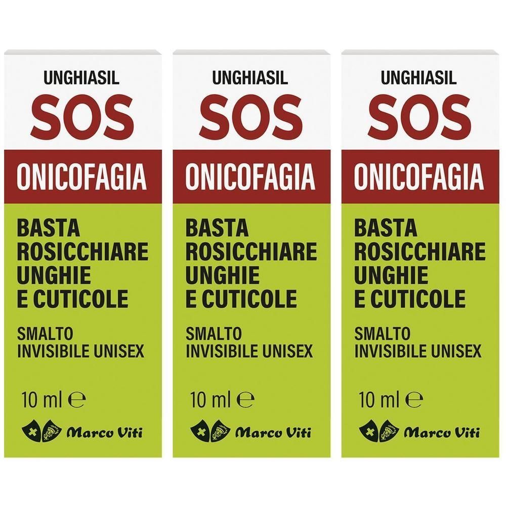 Unghiasil Onicofagia 10 Ml 3x10 ml