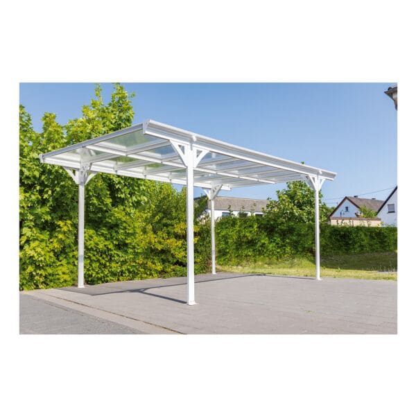 Westmann Carport »Helsinki« weiß, 305x232x503 cm