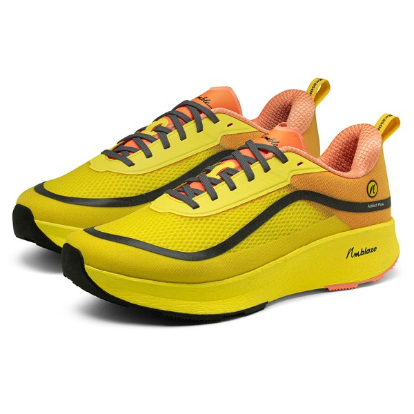 Joe Nimble - Women's Addict Flow - Runningschuhe 38 | EU 38 gelb/orange