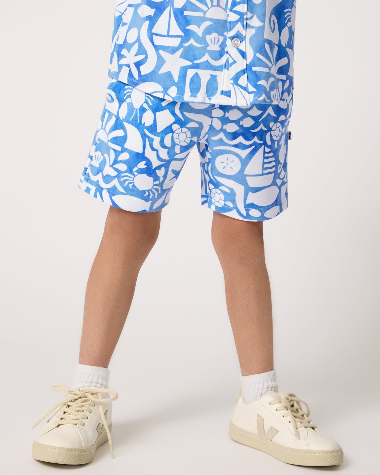 Summer Shores Drawstring Shorts - 4T