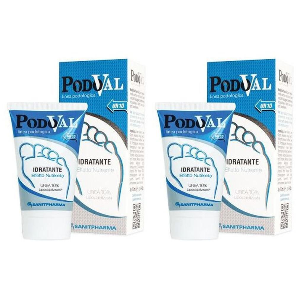 Podoval Ur10 Idratante 75 Ml 2x75 ml Crema