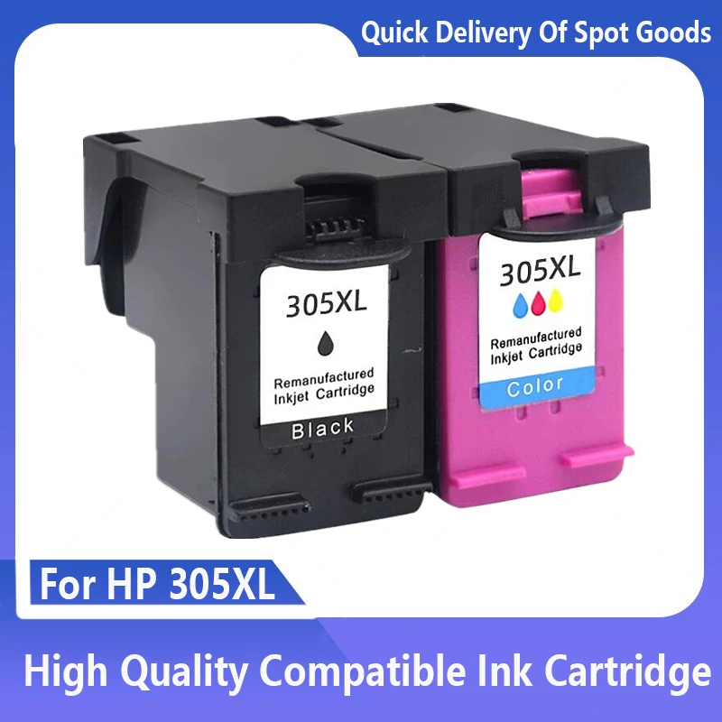 305xl Ersatz für HP 305 für HP 305 xl Tinten patrone für HP Deskjet 2700 2710 2721 2722 4120 4110 4130 1210 6010 Image
