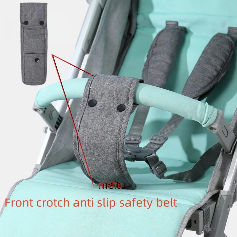 Baby Kinderwagen Vorne Schritt Schutz Anti Slip Regenschirm Beine Schritt Gürtel Baby Walking Zubehör Erweiterte Sicherheitsgurt Image