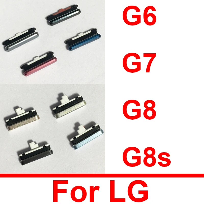 Power Volume Seitentasten Für LG G6 G6 ThinQ G7 G7 ThinQ G8 G8S On Off Power Volumen Kleine Seitentasten Reparatur Teile Image