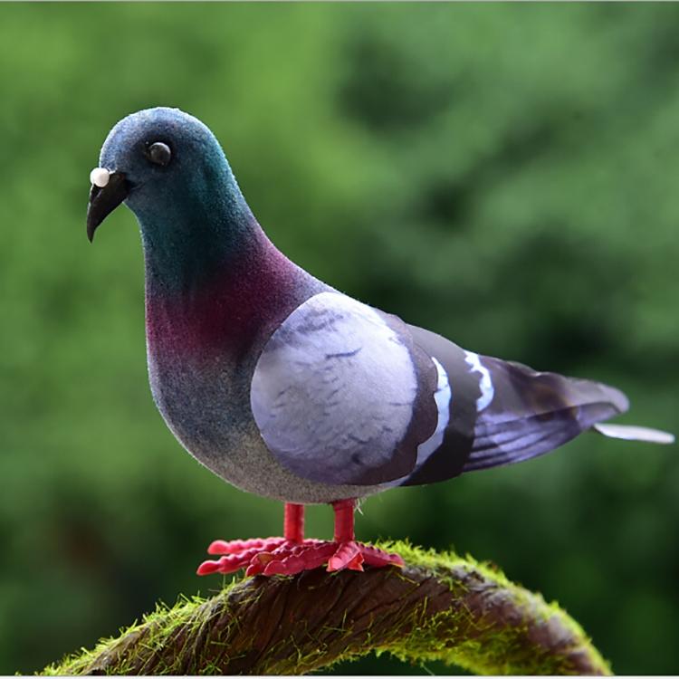 Realistic Foam Pigeon Garden & Home Ornament Decor Foam Pigeon