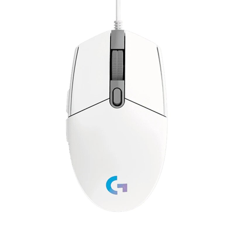 Gaming Precision RGB Wired Mouse Ergonomic Button PC Gaming Mouse white5809