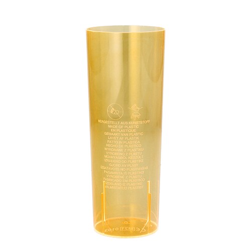 Starpak 500 Gläser für Longdrinks, PS 0,3 l Ø 5,85 cm · 15,2 cm orange Image