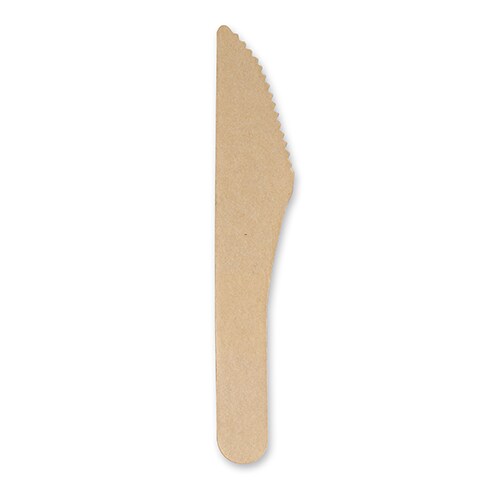 Papstar 120 Messer, Papier pure 15,8 cm natur Image
