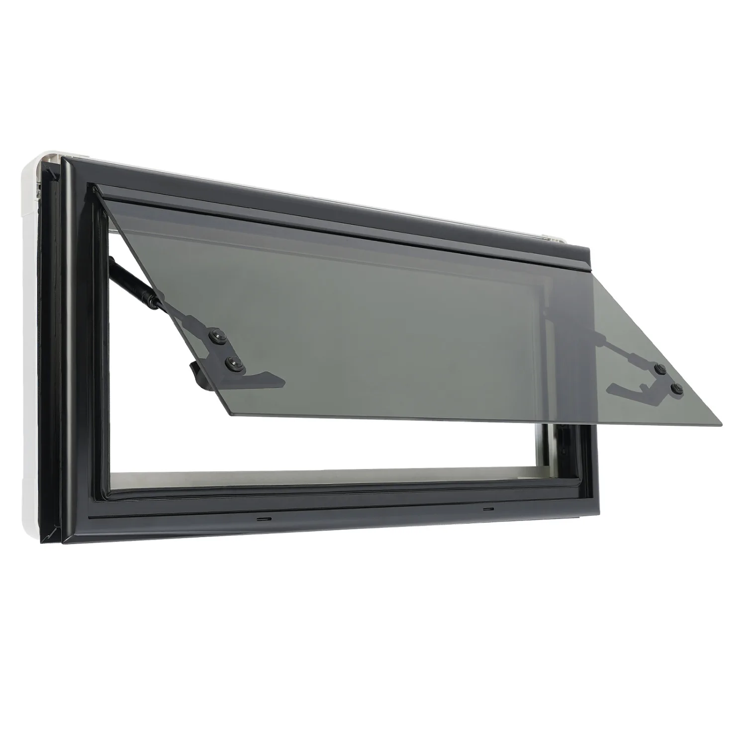 Wohnwagenfenster 700 x 300 mm, Seitenfenster, Schiebefenster, Fenster mit Moskitonetz und integriertem Rollo, Seitenfenster für Wohnwagen