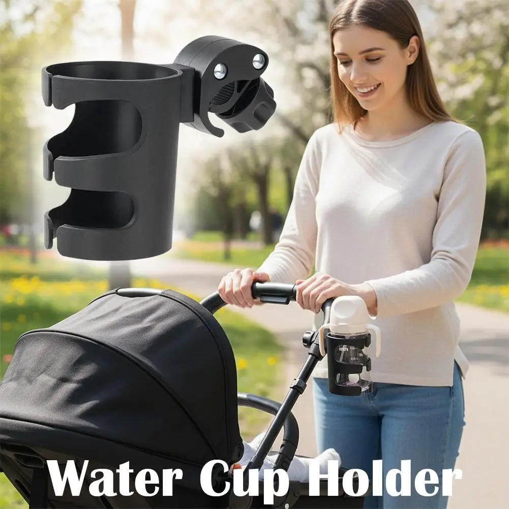 Multifunktionaler Getränkehalter für die meisten Kinderwagen, Buggys und Kinderwagen-Armlehnen – Becherhalter für Kinderwagen-Zubehör Image