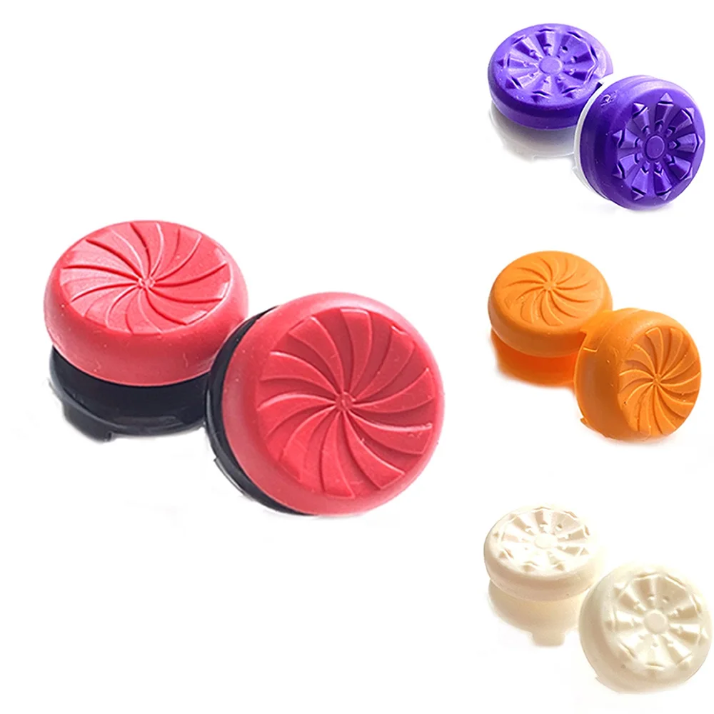 2pcs Video Games Silicone Thumb Grip For Ps4/ps5 For FPS Joystick Booster Cap Video Game Controller Accessories