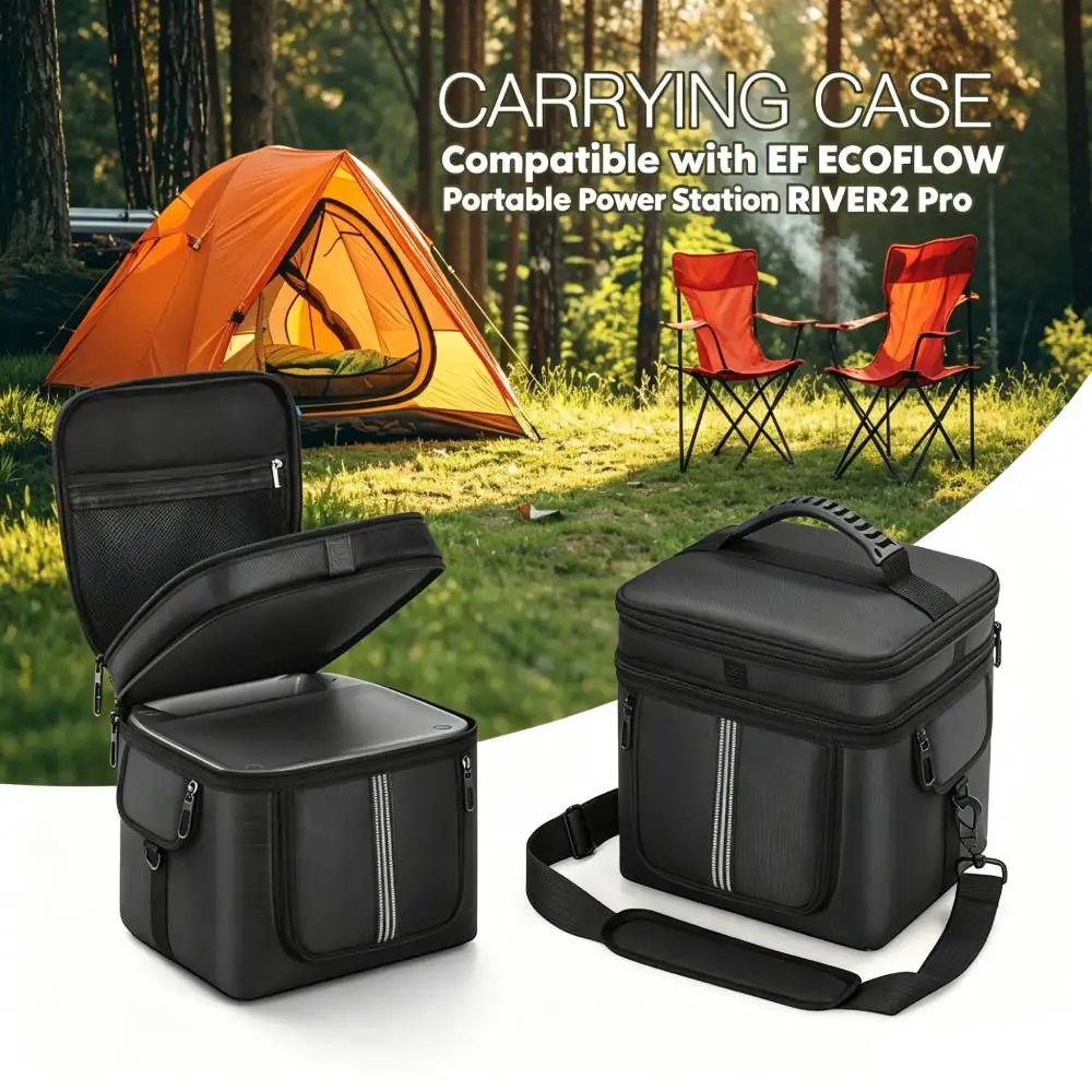 Tragbare Powerstation-Tasche Wasserdichte Tragetasche Reise-Aufbewahrungstasche für Ecoflow River 2 Pro für Ecoflow River 2 Max/3/3 Plus Image