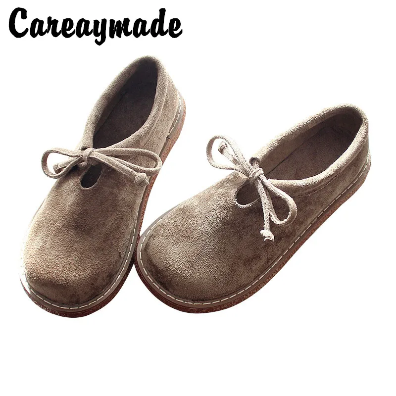 Careaymade-Neue chic großen kopf schuhe original schuhe retro kultur dicken boden muffin frauen Casual schuhe handgemachte schuhe