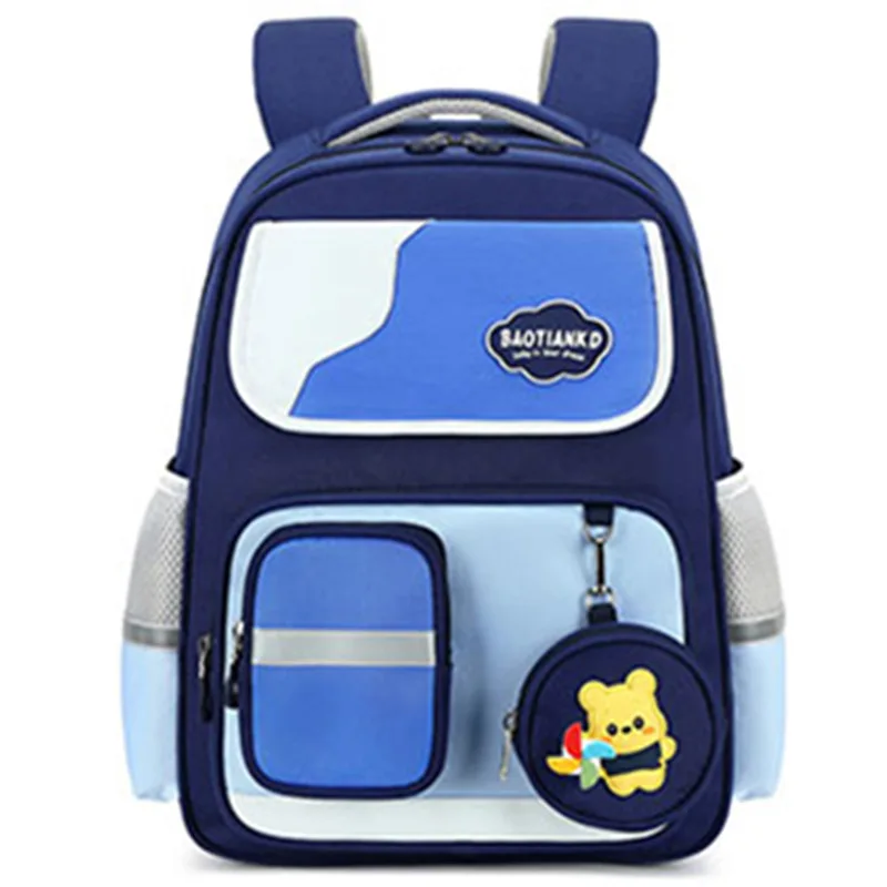 Sac à dos orthopédique pour enfants, sacs d'école imperméables pour filles et garçons, cartable pour l'école primaire, Mochila