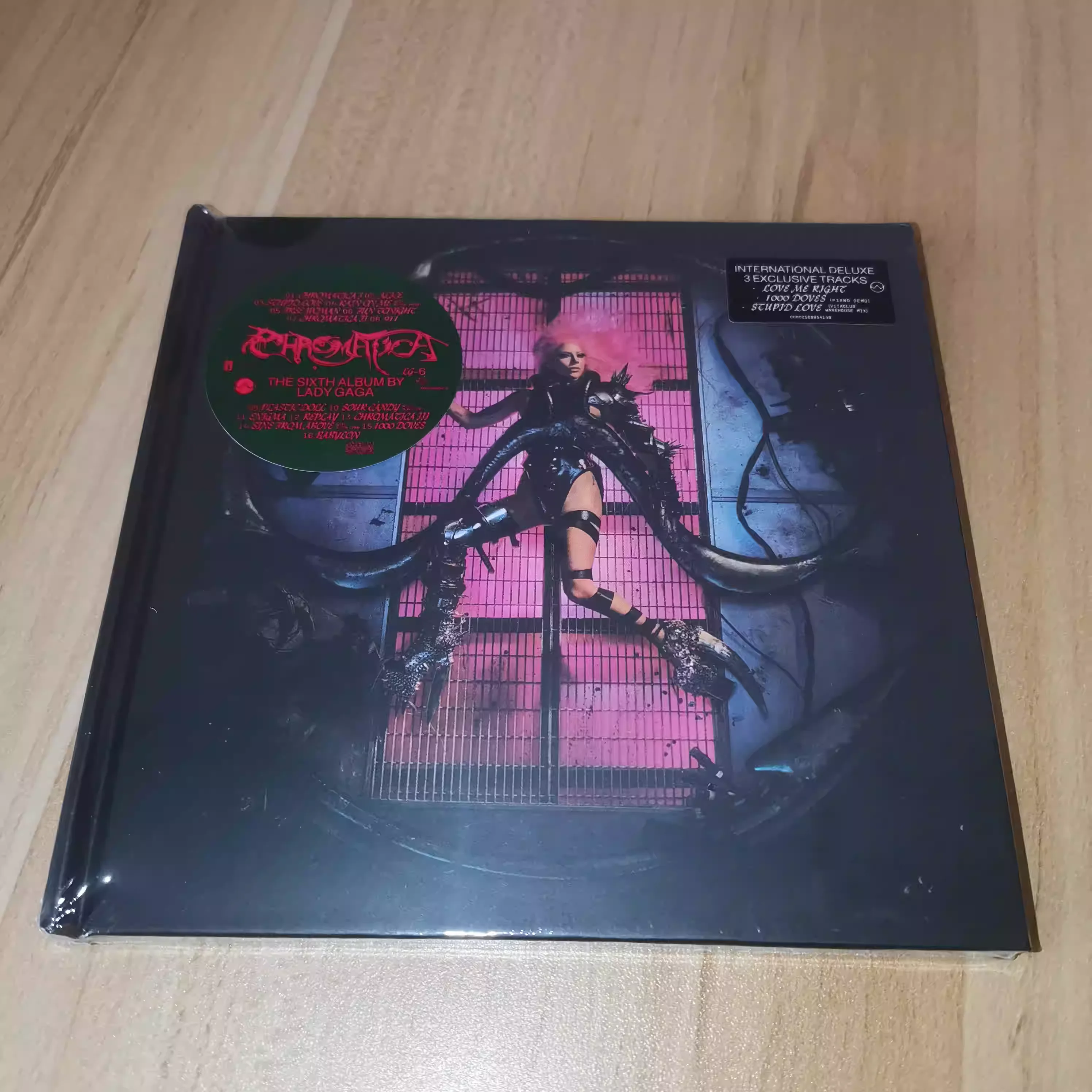 CD Dance Pop & Electronic Album Lady Gaga Musik-CD Chromatica Deluxe Edition Musik-Platte Cosplay Walkman Auto-Soundtracks Box Image