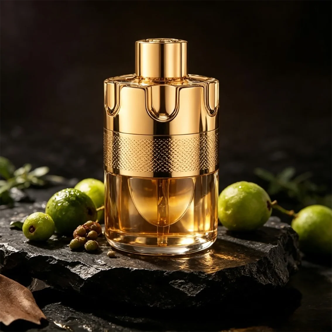 Exotische Arabische Edition Herren-Eau de Cologne 3,4 oz / 100ml Langanhaltender Warmer Vanille-Amber Luxus-Duft Spray Image