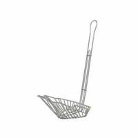 Update International TSBB-60 1ea Slanted Taco Shell Salad Bowl Fryer Basket