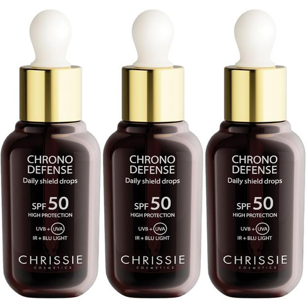Chrissie Chrono Defense Daily Shield Drops 3x30 ml Crema