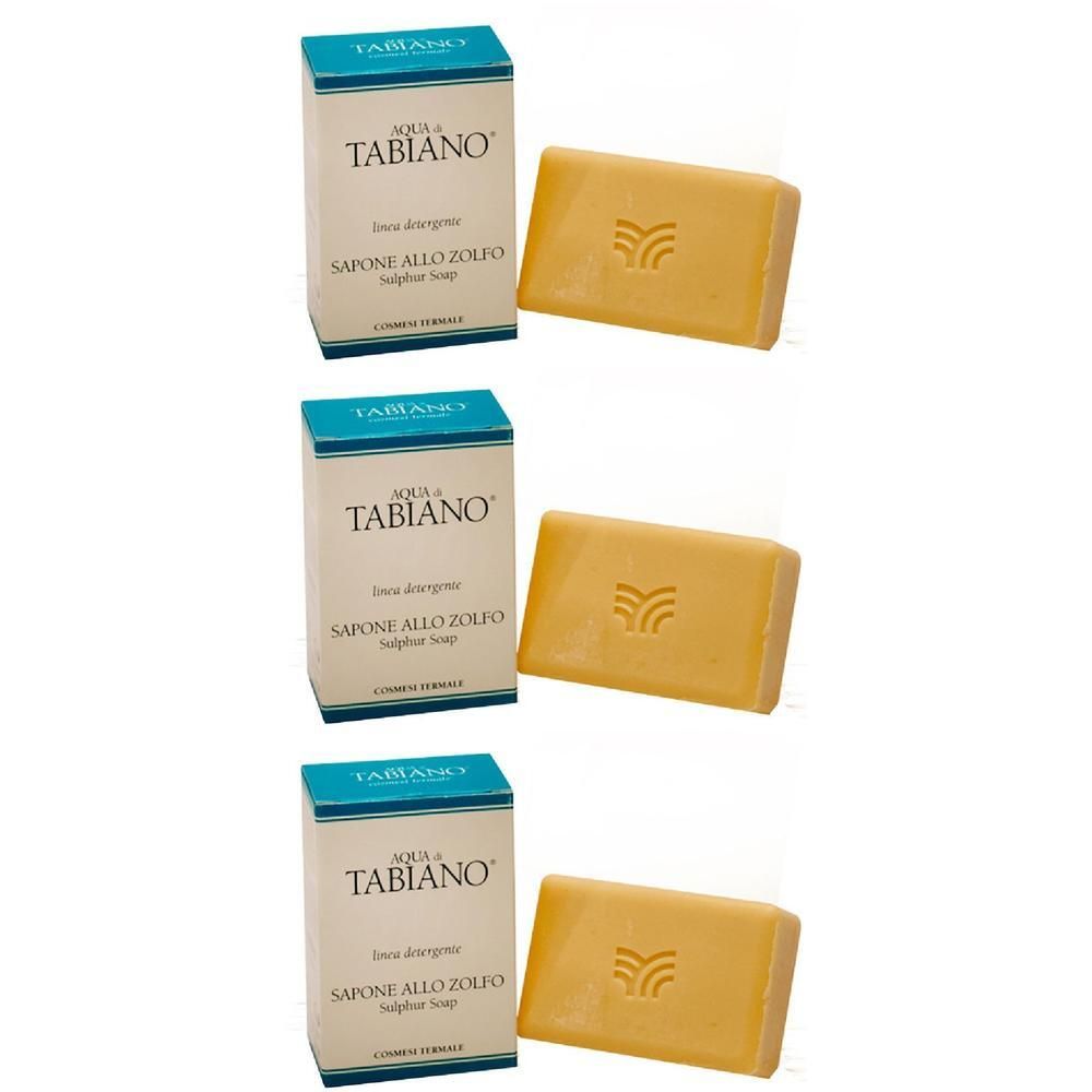 Aqua Di Tabiano Sapone Allo Zolfo 100 G 3x100 g