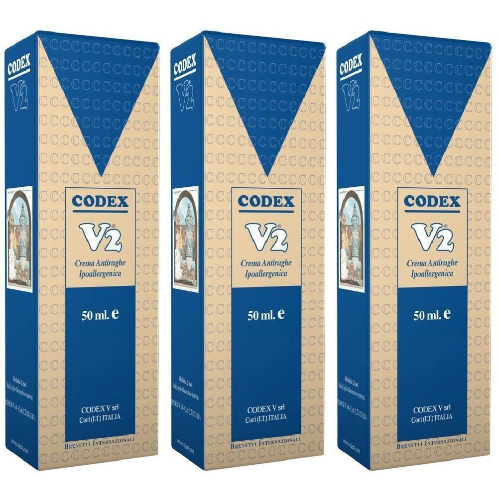 V2 Crema Antirughe 50 Ml 3x50 ml
