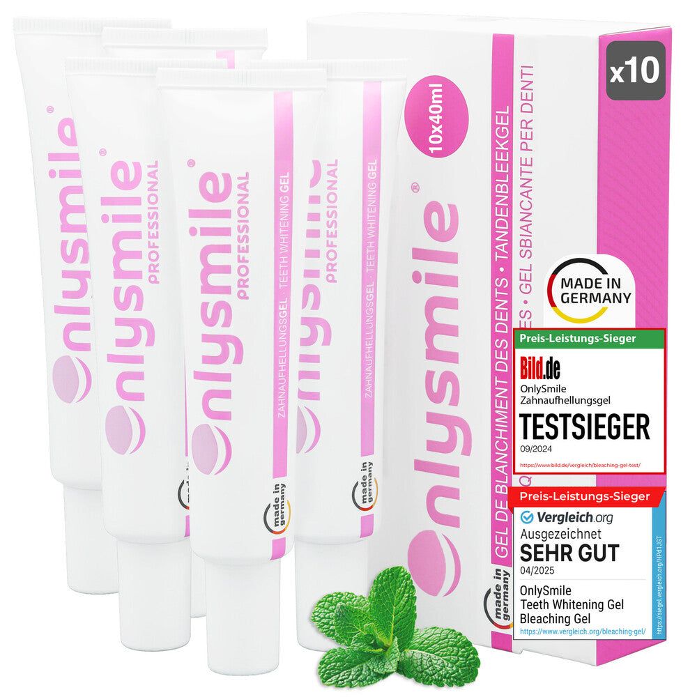 OnlySmile® Gel sbiancante per denti 10x40 ml dentale