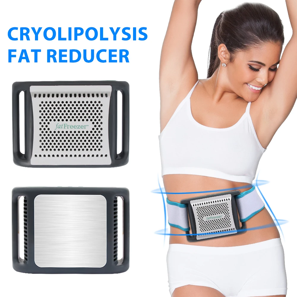 Kryotherapie Anti-Cellulite Fett Verlieren Einfrieren Maschine Kalt Kompresse Bauch Fett Entferner Körper Abnehmen Kryolipolyse Maschine Image
