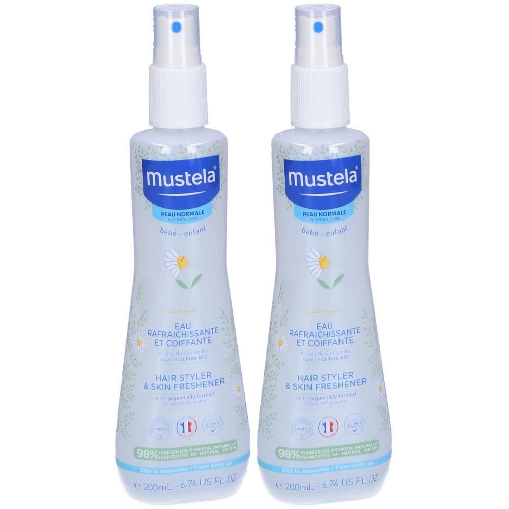 Mustela® Acqua Rinfrescante 2x200 ml
