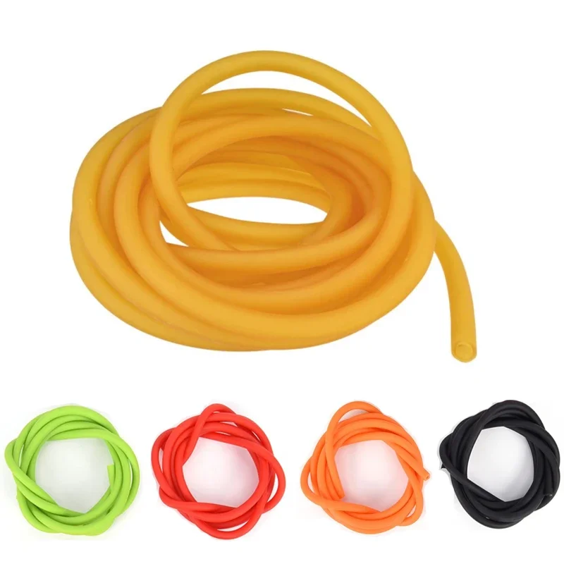 1-5 Meter ID 1,7 2 3 5 6mm OD 4 4,5 5 6 7 9mm Naturlatex-Gummischläuche Image